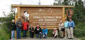 Alaska tour group